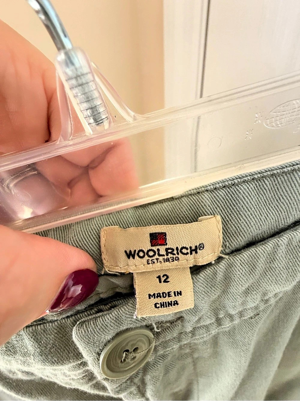 Woolrich Ankle Pants in Green Size 12 - Picture 4 of 5